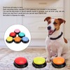 6Pcs Dog Buttons for, 30 Seconds Recordable Answer Buzzers Voice