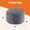 SMUG Bean Bag Chair Oversized Round Comfy Sofa Foam Filled