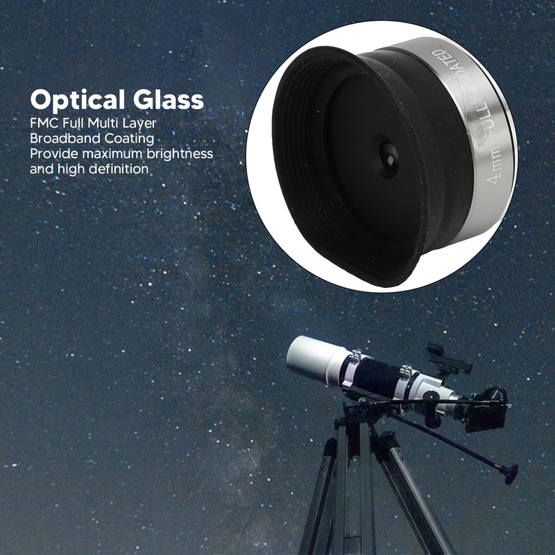 Astronomy Telescope Eyepiece 1.25in 4mm Multi Layer Coating High Definition