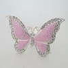 brandname Beyoo 6 pcs Deep Pink Butterfly Shape Door Handle