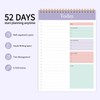 KMQOY To Do List Notepad - 3 Pack Daily Planner