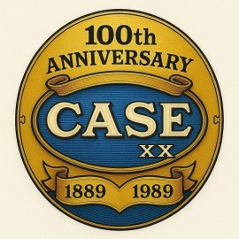 Case Cutlery Knives  Vintage  Style Metal Sign 100th Anniversary