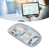 Wireless 2.4G Bluetooth Transparent Mouse 2400 DPI Rechargeable 400mAh RGB