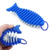 Barbell Brush Barbell Cleaning Kit, Nylon Barbell Brush for Cleaning