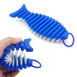 Barbell Brush Barbell Cleaning Kit, Nylon Barbell Brush for Cleaning Weighted Bars, Cleaning Supplies Stiff Brush for Strength Training Bars, Barbell, Dumbbells, Weight Trays, Exercise Machines