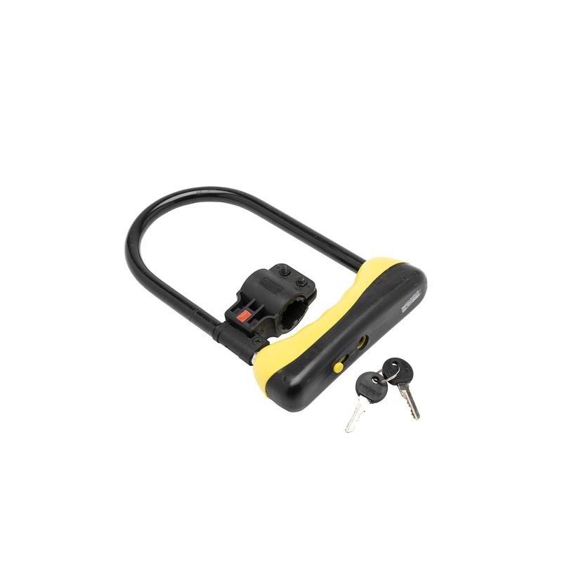 Burg-Wächter 1500 HB 170/180 Shackle Lock, Black, Medium