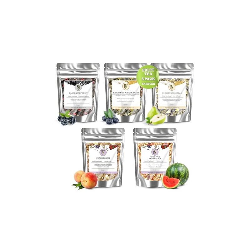 Nelson's Tea Fruit Tea Loose Leaf Sampler Pack - Blackberry