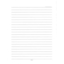 コクヨ 書翰箋 横罫21行 白上質紙 色紙判 50枚 ヒ-15