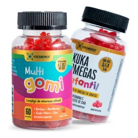 Pack Niños Aprendizaje (1 Multi 60 Gomitas + Dha 30 Gomitas) Frutos Rojos