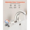 VEVOR Touchless Bathroom Sink Faucet Automatic Motion Sensor 9/16 Brushed