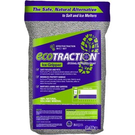 EcoTraction ET9RB All-Natural Volcanic Mineral Ice Traction Granules, 20-Pound