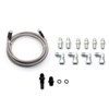 Priprilod 70" 6AN SS Braided Transmission Cooler Hose Lines Compatible