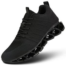 Zapatos deportivos para correr y caminar para mujer, estilo casual, de moda, cómodos, antideslizantes, para el trabajo, deportes, entrenador deportivo, 1-azul, 6 US