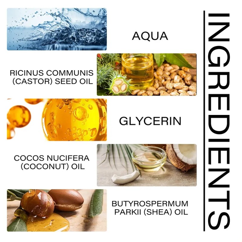 Paquete Único De Aceite De Ricino Negro Multiefecto Hoegoa