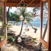 Dpaaoyer Bird Feeders, Wind Chimes Bird Feeders, Outdoors Hanging Ant