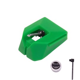 AT-VMN95E Replacement Turntable Stylus, for Audio Technica AT-VM95 Cartridges, Compatible with AT-LP120X Series, AT-LP3XBT, AT-LPW40, AT-LPW50, AT-LP5X, AT-LP8X Record Player Needles