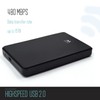 Box Hard Disk Drive USB 2.0 black