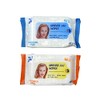 Pack of 2 Silky Soft Personal Cleansing Wipes - Alcohol