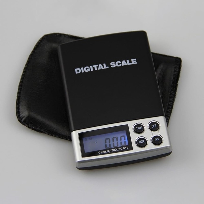 SagaSave Mini Digital Scale, Pocket Kitchen Food Scale, LCD Display
