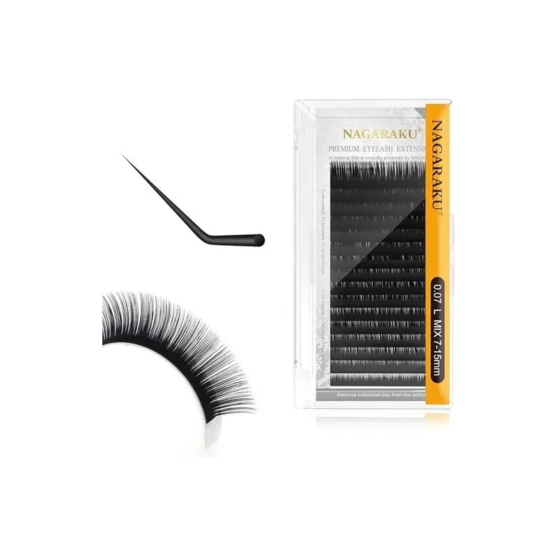 Extensiones De Pestañas Nagaraku Curva L