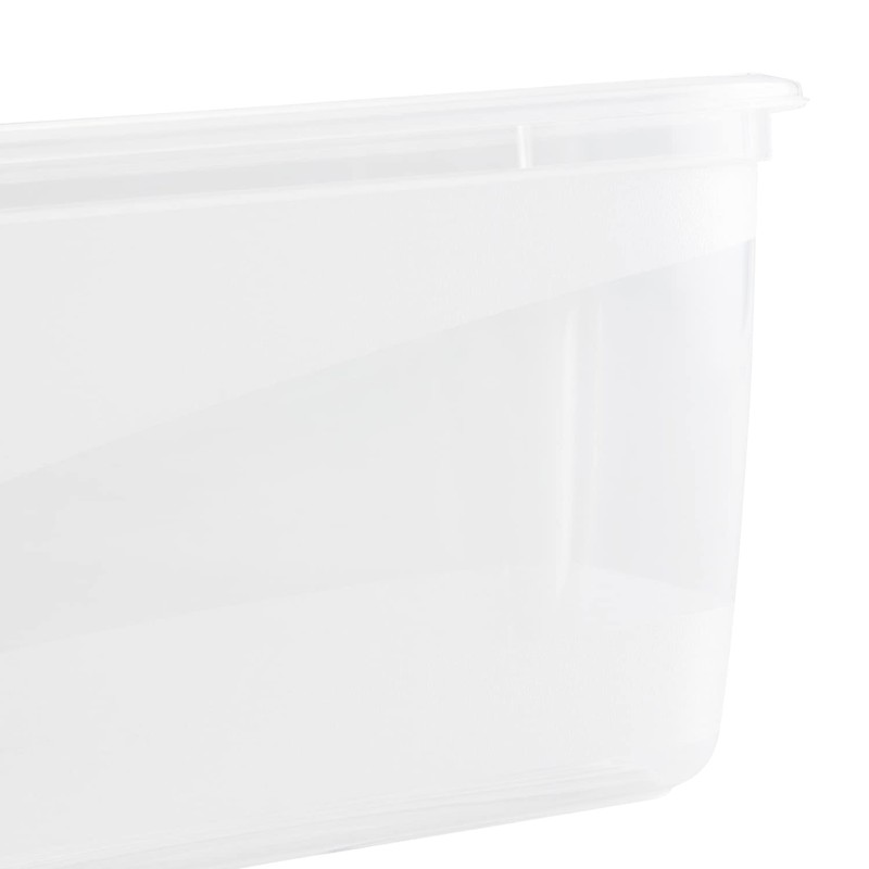 keeeper Mia Magic Ice 4-Piece Freezer Container Set, Rewritable Lid,
