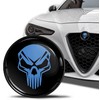 SkinoEu Emblem Compatible with Alfa Romeo Bonnet Boot 74 mm