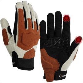 evermotor Summer Motorcycle Gloves - Professional Sports Gloves for Motorcycle, Motocross, Scooters, Moped, Quad, ATV and Mountain Bike, L