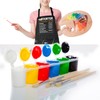 LEVLO Artists Gift Painter Hourly Rate Waterprof Adjustable Apron for