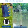 Biling 5.5W Solar Fountain for Bird Bath, DIY Solar Water