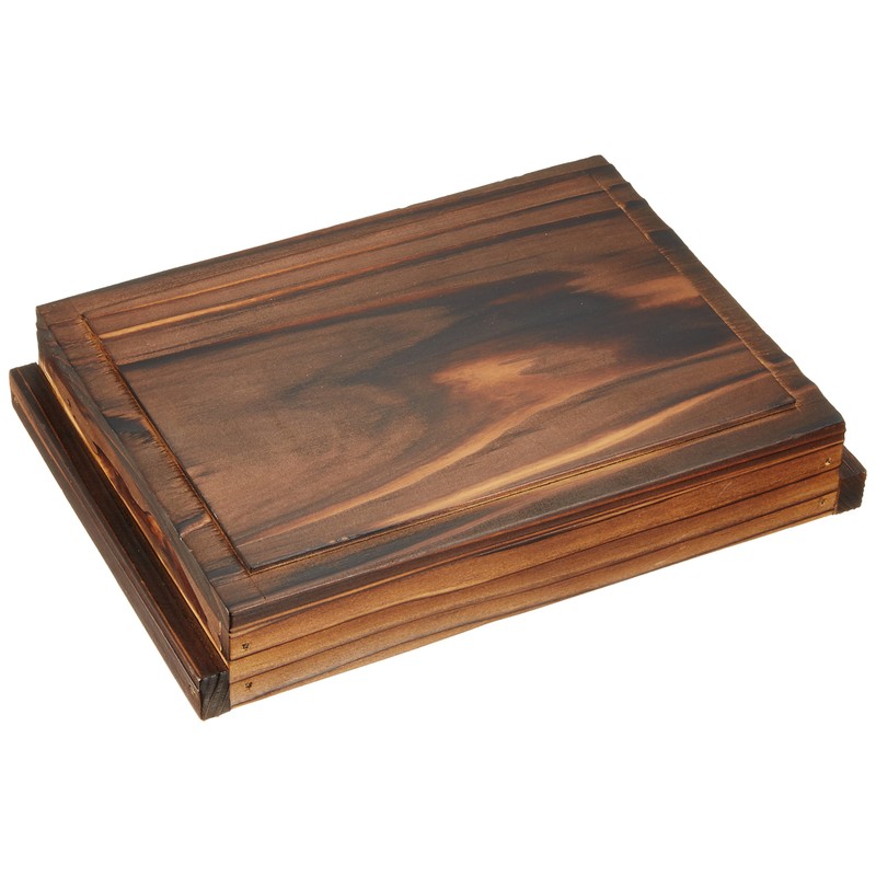 yamako- 焼杉 Buckwheat Board Length Square Wood Frame Only 21551