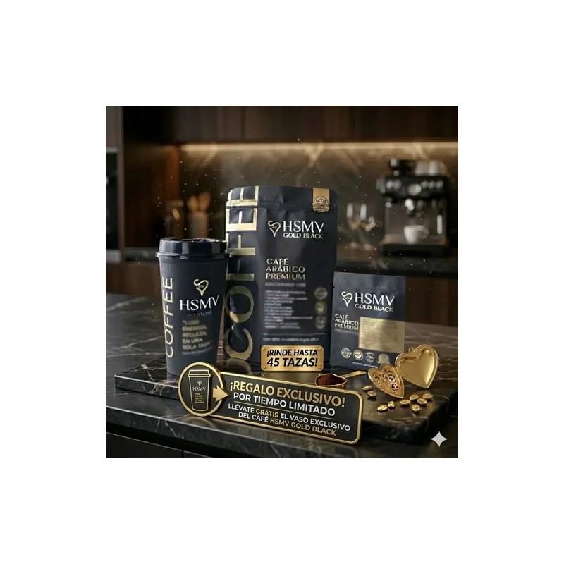 Café Hsmvcon 17 Ingredientes Mct Probióticos Colágeno Y Más