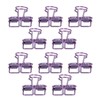 80 Pcs Binder Clips 19mm Powerful Clamping Force Durable Metal