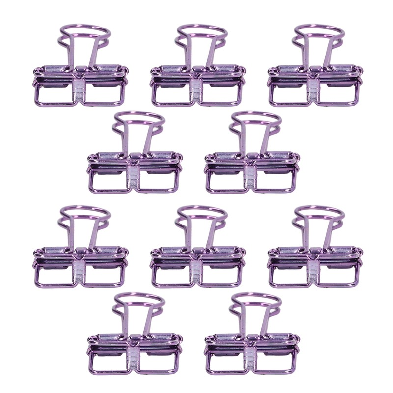 80 Pcs Binder Clips 19mm Powerful Clamping Force Durable Metal