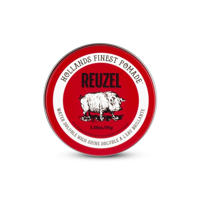 Reuzel Red Water Soluble High Shine Pomade 95g - Reuzel