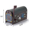 Heavy Duty Mailboxes for Outside, Post Mount Mailbox,Decorative Mailboxes Outside