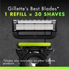 GilletteLabs Razor Blade Refills, 12ct Razor Cartridges, Razor Refills for