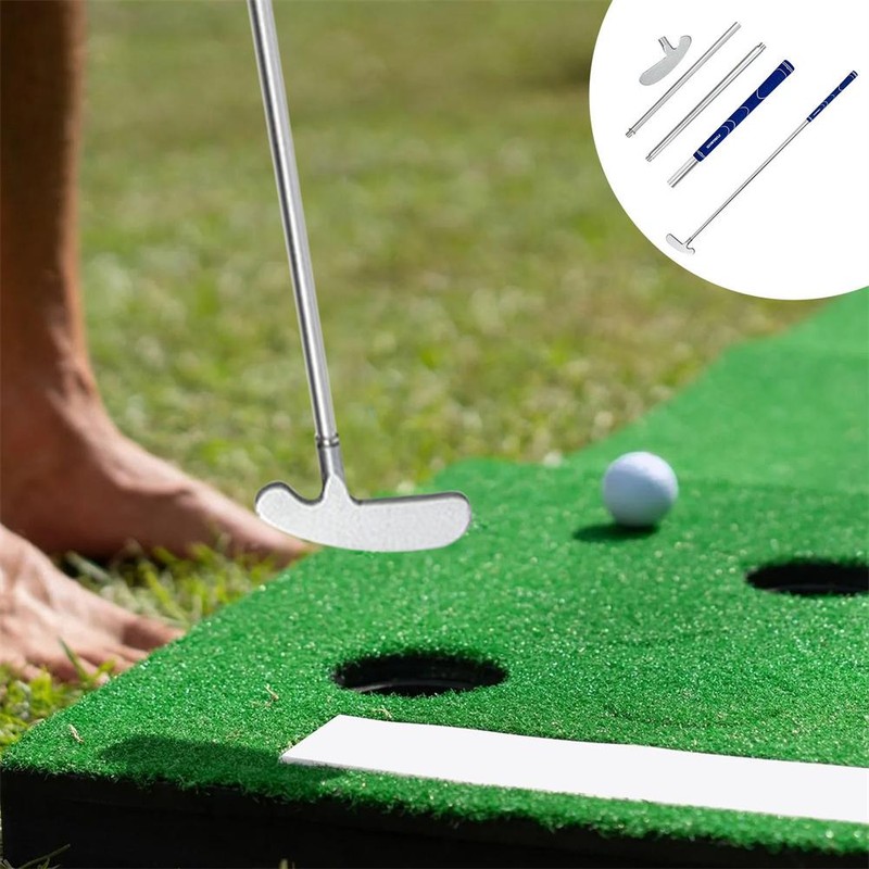 Removable 3 Piece Putter Adjustable Adult Putter Portable Left and