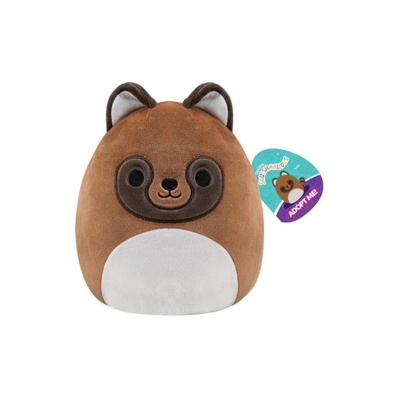 JAZWARES Squishmallows Tanuki Plush Toy 20 cm JAZSQAM00005