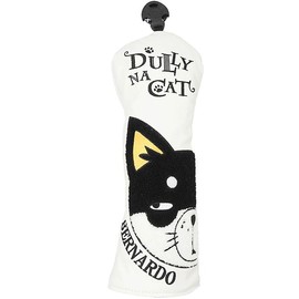 DULLY NA CAT Dalina Cat DN-FC 02 Headcover FW Fairway Bernardo (White)