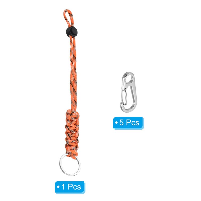PATIKIL Badge Lanyard with Flat Key Ring Snap Hooks 11
