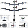 Suptek Hex LED LCD Monitor Stand up Desk Mount Extra