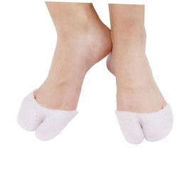 BESPORTBLE Ballet Toe Separators Foot Corrector Toe Cushions 2 Pairs Soft Material One Size Fits Easy to Clean Wear