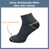 GAWILO 10 Pairs of Men's Short Work Socks - High