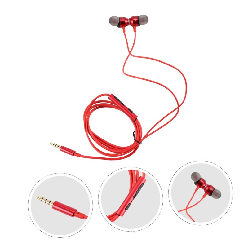 LABRIMP Magnetic Suction Earbuds with Mic Control in Ear Wired