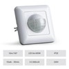 SEBSON Motion Sensor Indoor Flush-Mounted – LED Suitable for Wall