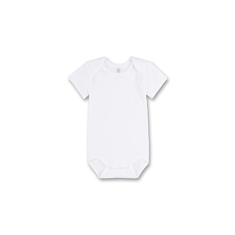 Sanetta 321860 Unisex Baby Bodysuit, Pack of 2, Plain -