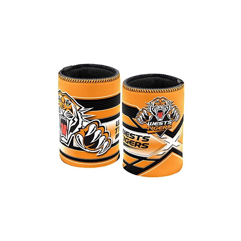 Wests Tigers NRL Rugby Logo Can Cooler