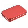 sourcing map Rustproof Metal Tin Container with Lids 3.43 x