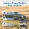 3" (76.1mm) Exhaust Tacking Band Clamp-On for Welding & Fabrication