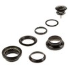 Neco AHEAD-Steuersatz-1-1/8 (28 6/34 0/30 0) schwarz-ALU/STAHL